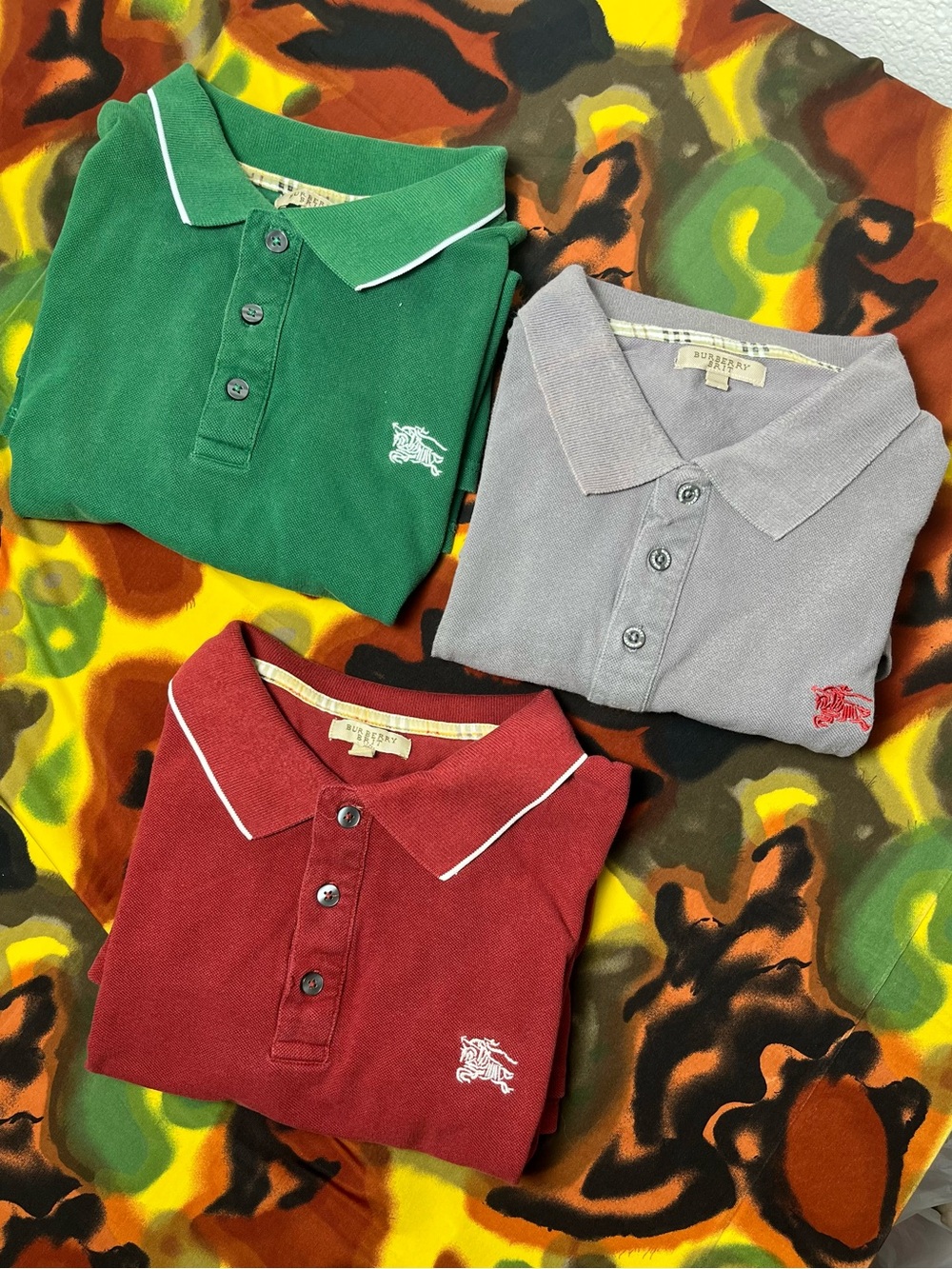 Burberry Brit Women’s Polo Tee BUNDLE (3 shirts)